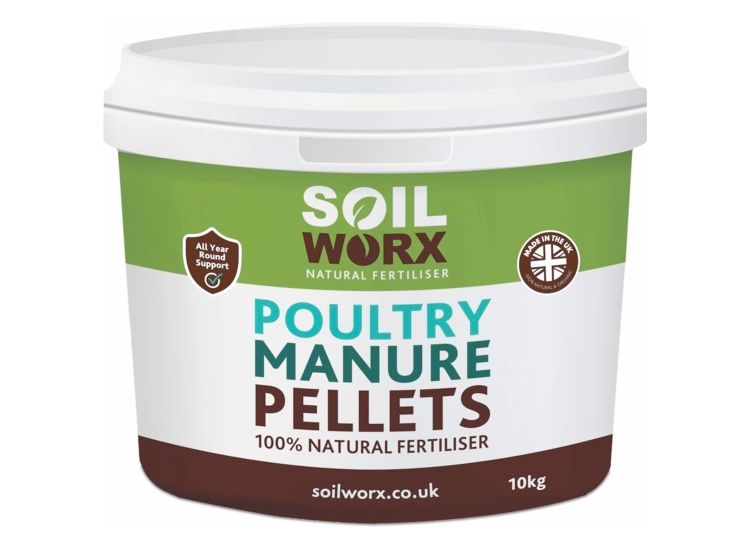Soilworx SVFL019 Poultry Manure Pellets Tub