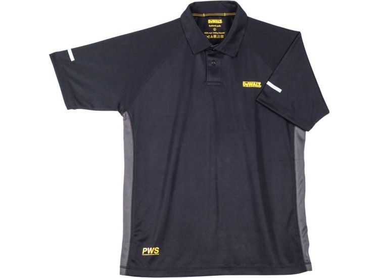 DeWalt Rutland Polo Shirt Grey/Black