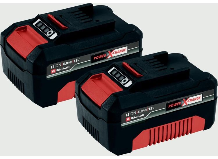 Einhell 4511489 PXC 18v 2 x 4ah Batteries