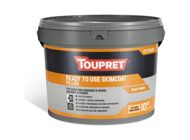 Toupret TTEGFAP10SOGB Ready To Use Skimcoat Filler