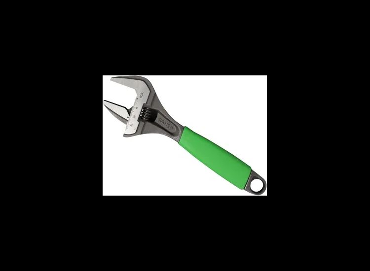 Bahco 9031 ERGO™ Extra Wide Jaw Adjustable Wrench Phosphate Green 218mm