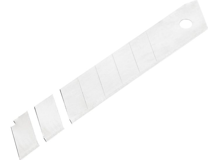 Draper 07591 Snap-Off Segment Knife Blades, 18mm, (Pack of 10)