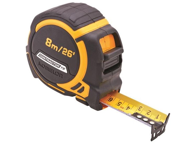 Komelon Contractors Tape 8m (26ft) (Width 32mm)
