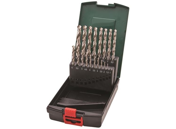 Metabo HSS-G Drill Bit Set, 19 Piece