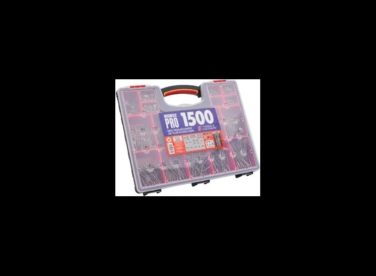 ForgeFix Multi-Purpose Screw Organiser Set, 1500 Piece
