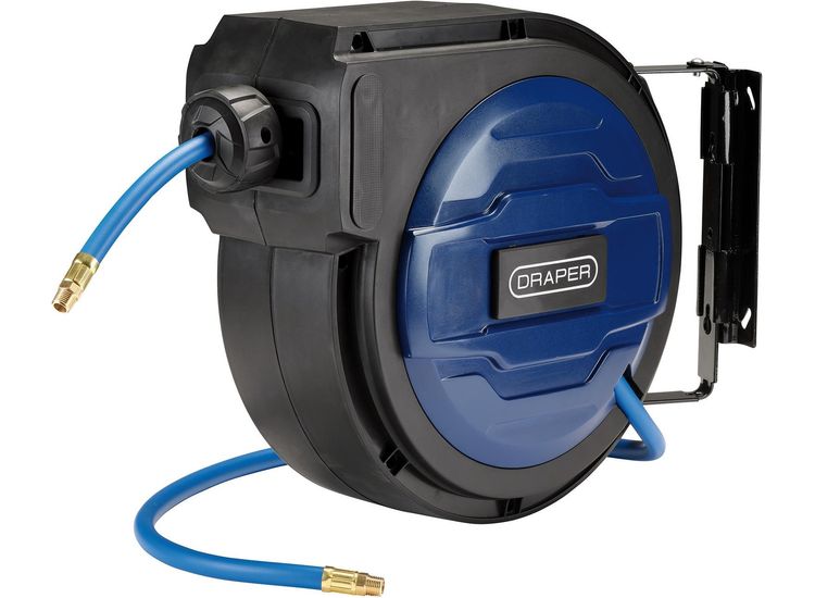 Draper 29676 Retractable Air Hose Reel, 1/4", 30m