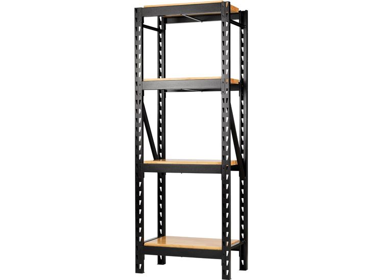 Draper 32488 BUNKER 21 Piece Modular 4 Tier Racking with Hardwood Shelving, 750mm