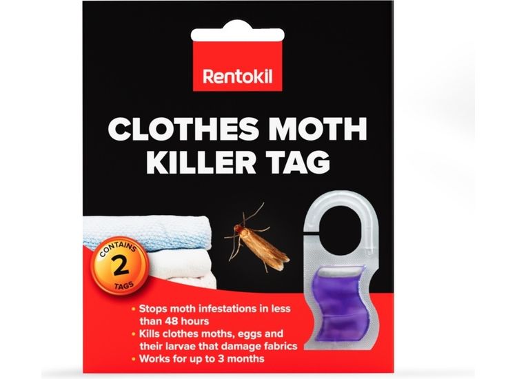 Rentokil FC86 Clothes Moth Killer Tag