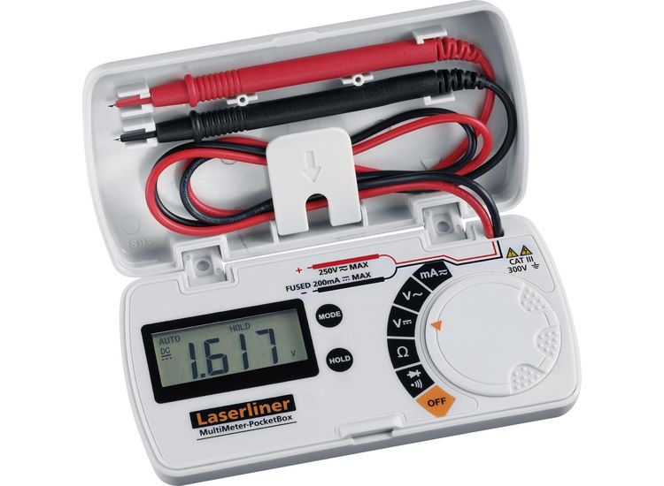 Draper 32076 Laserliner 083.028E MultiMeter-PocketBox Multimeter