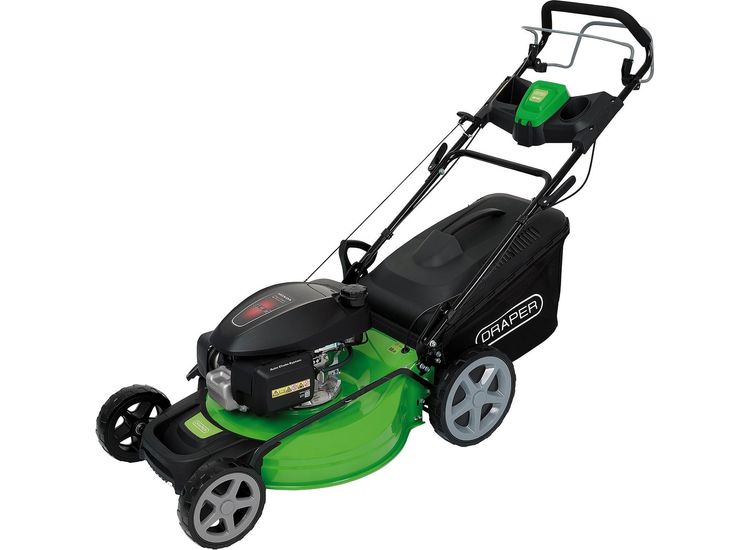 Draper 30277 Self-Propelled Petrol Lawn Mower, 530mm, 201cc/3.8HP