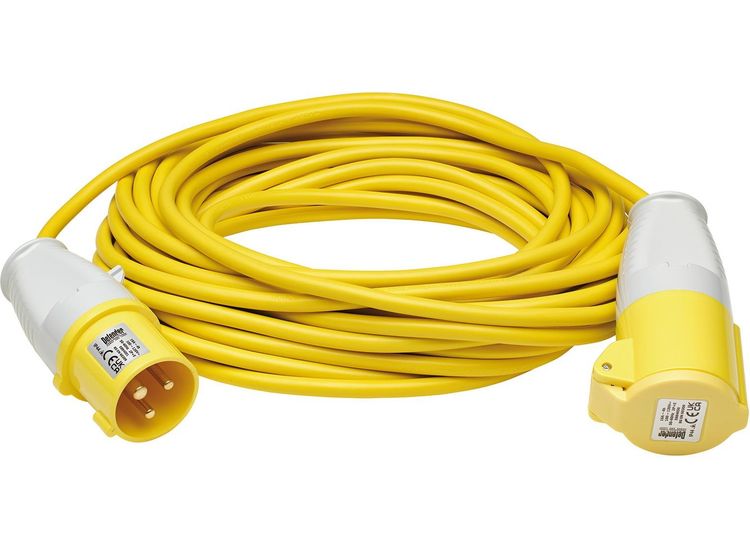 Draper 35813 Defender E85111 Extension Lead, Yellow, 1.5mm&amp;sup2;, 16A, 14m