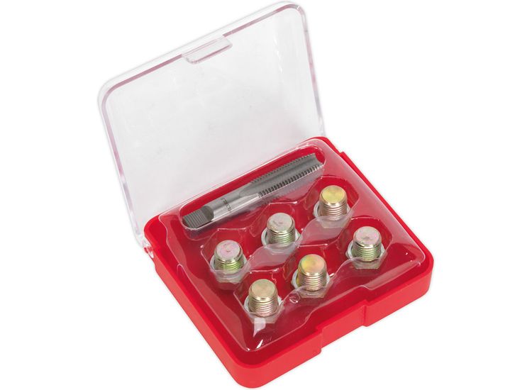 Sealey VS613 Oil Drain Plug Thread Repair Set - M13