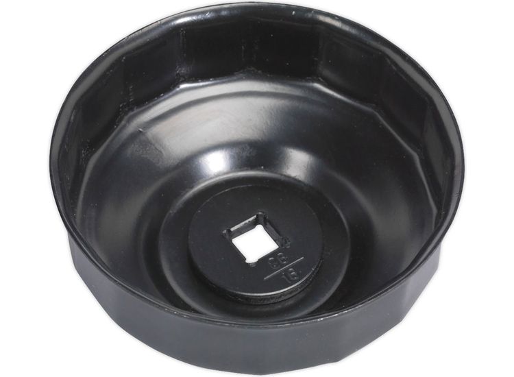 Sealey VS7006.V2-16 Oil Filter Cap Wrench &amp;#8709;86mm x 16 Flutes