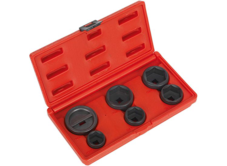 Sealey VS7103 Oil Filter Cap Wrench Set 6pc
