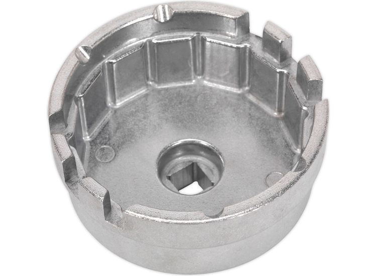 Sealey VS7111 Oil Filter Cap Wrench &amp;#8709;64.5mm x 14 Flutes - Toyota