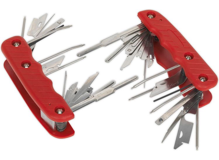 Sealey VS8048 Radio Release Key Set 36 Function
