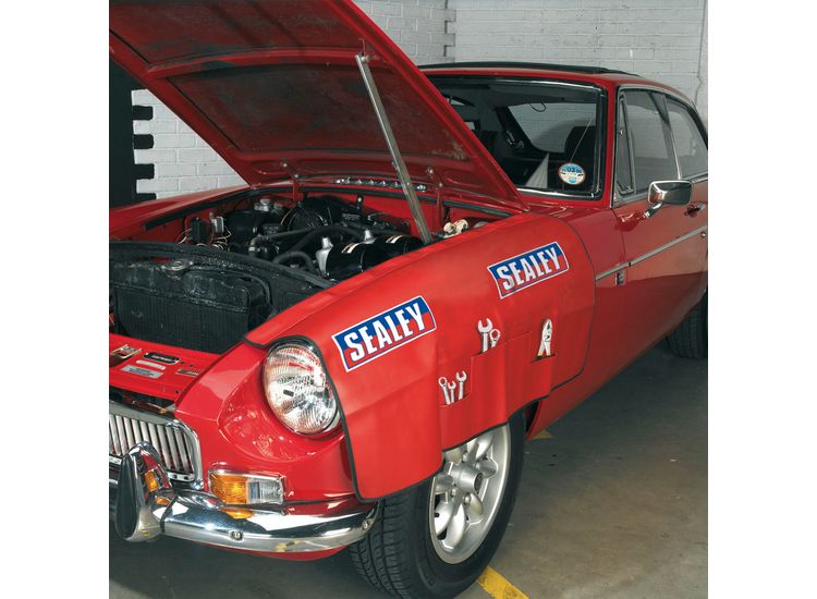 Sealey VS856 Wing Cover with 4 Pockets Workshop Magnetic