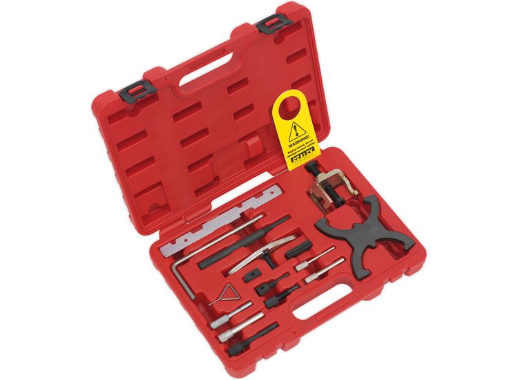 Sealey VSE5042A Diesel/Petrol Engine Setting/Locking Combination Kit - Ford, PSA - Belt/Chain Drive