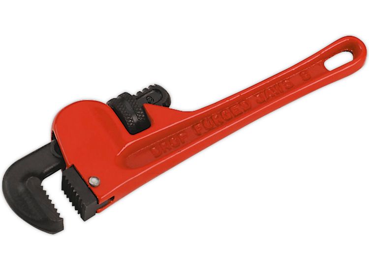 Sealey AK5101 Pipe Wrench European Pattern 200mm Cast Steel