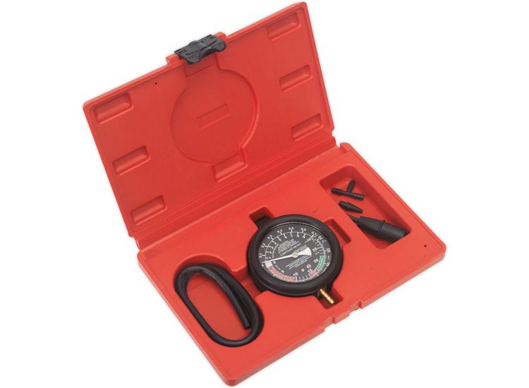 Sealey VSE952 Vacuum &amp; Fuel Pump Pressure Test Gauge Set
