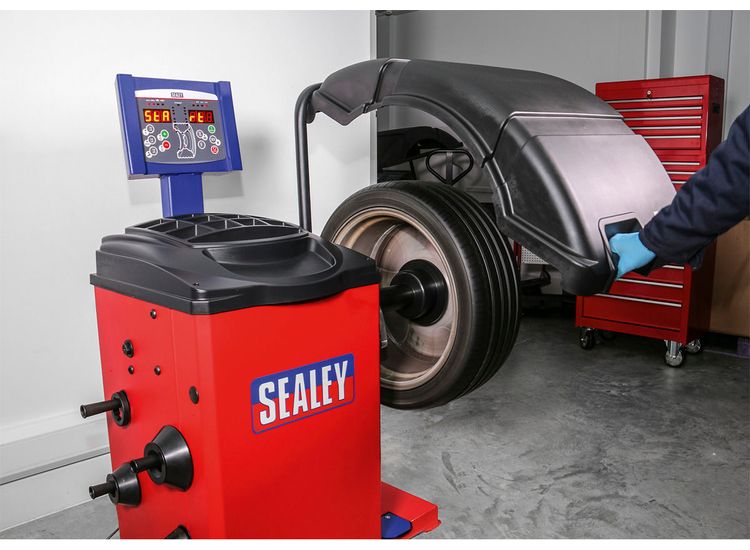 Sealey WB10 Wheel Balancer - Semi-Automatic