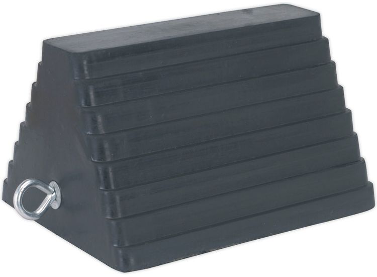 Sealey WC03 Rubber Wheel Chock 3.8kg - Single