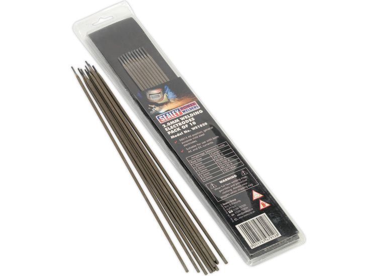 Sealey WE1020 Welding Electrode &amp;#8709;2 x 300mm Pack of 10
