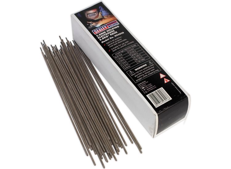 Sealey WE5020 Welding Electrodes &amp;#8709;2 x 300mm 5kg Pack