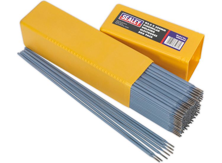 Sealey WED5025 Welding Electrodes Dissimilar &amp;#8709;2.5 x 300mm 5kg Pack