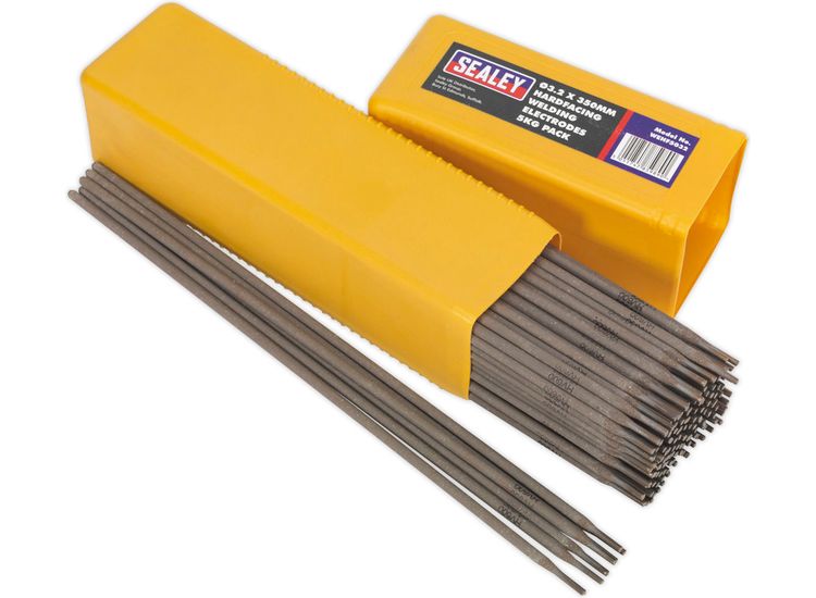 Sealey WEHF5032 Welding Electrodes Hardfacing &amp;#8709;3.2 x 350mm 5kg Pack