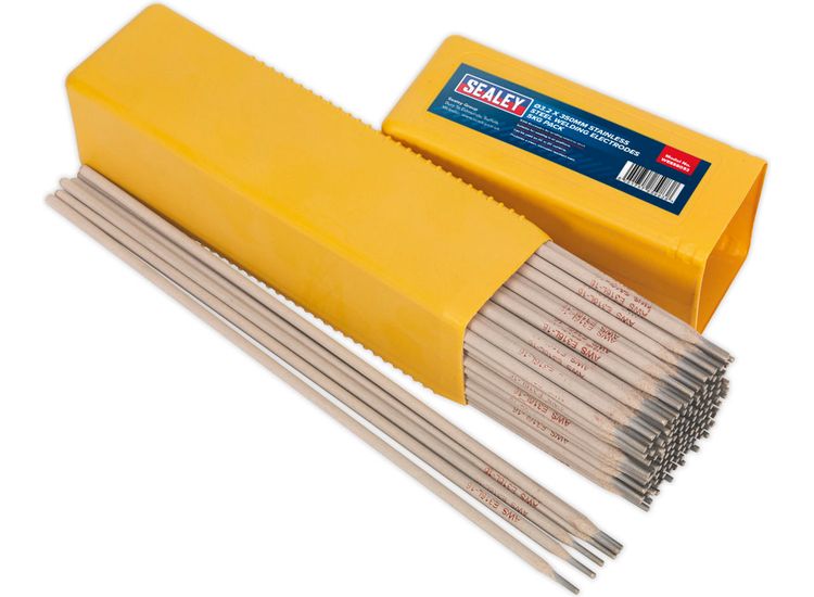 Sealey WESS5032 Welding Electrodes Stainless Steel &amp;#8709;3.2 x 350mm 5kg Pack