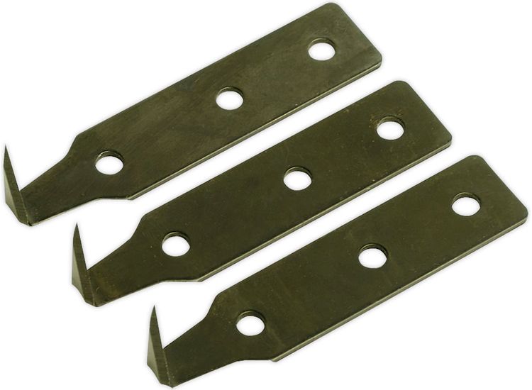 Sealey WK02001 Windscreen Removal Tool Blade 18mm Pack of 3
