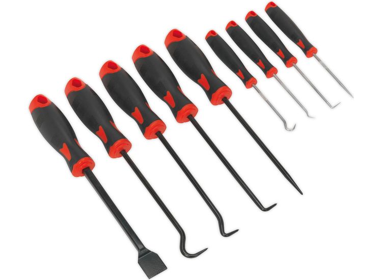 Sealey AK5209 Scraper &amp; Hook Set 9pc