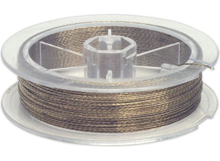 Sealey WK0513 Windscreen Cutting Wire - Braided