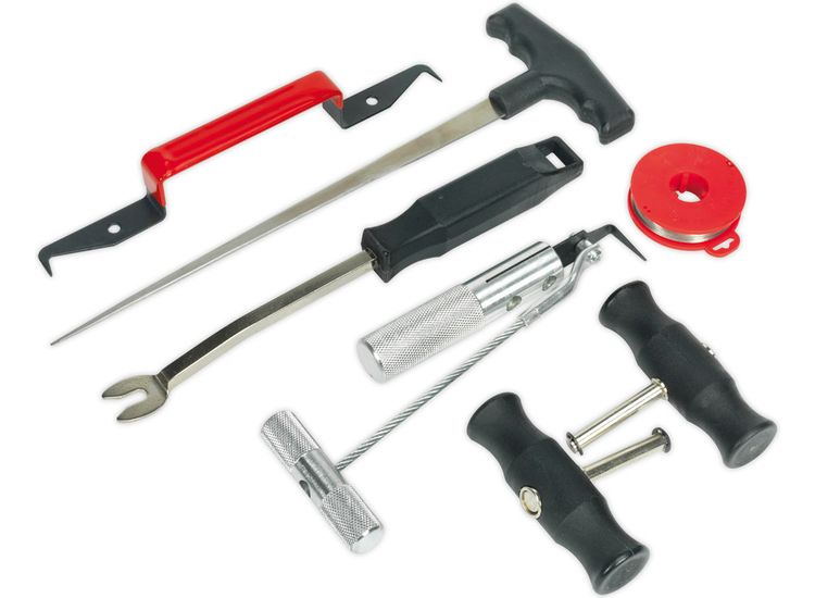Sealey WK3 Windscreen Removal Tool Kit 7pc