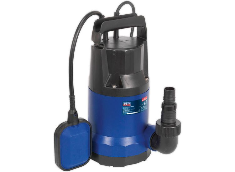 Sealey WPC100A Submersible Water Pump Automatic 100ltr/min 230V