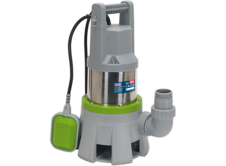 Sealey WPD415 High Flow Submersible Stainless Dirty Water Pump Automatic 417ltr/min 230V