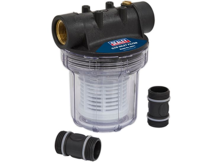 Sealey WPF1 Inlet Filter for Surface Mounting Pumps 1ltr