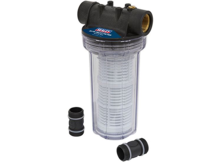 Sealey WPF2 Inlet Filter for Surface Mounting Pumps 2ltr
