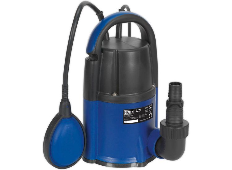 Sealey WPL117A Submersible Water Pump Automatic Low Level 2mm 117ltr/min 230V