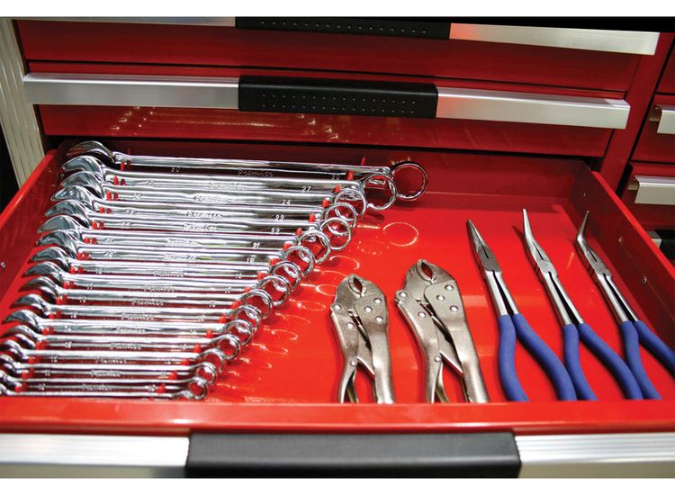 Sealey WR02 Sharks Teeth Spanner Rack Magnetic 2pc