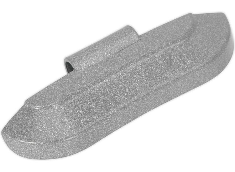 Sealey WWSH25 Wheel Weight 25g Hammer-On Zinc for Steel Wheels Pack of 100