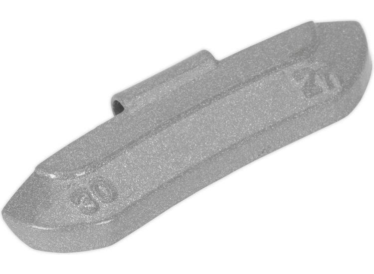 Sealey WWSH30 Wheel Weight 30g Hammer-On Zinc for Steel Wheels Pack of 100