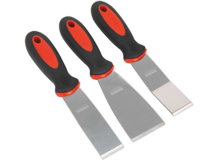 Sealey AK523 Rigid Blade Scraper Set 3pc