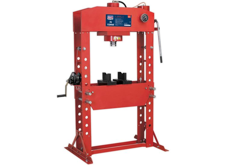 Sealey YK759F Hydraulic Press 75tonne Floor Type