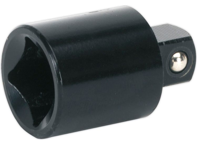 Sealey AK5401 Impact Adaptor 1/2"Sq Drive Female - 3/8"Sq Drive Male