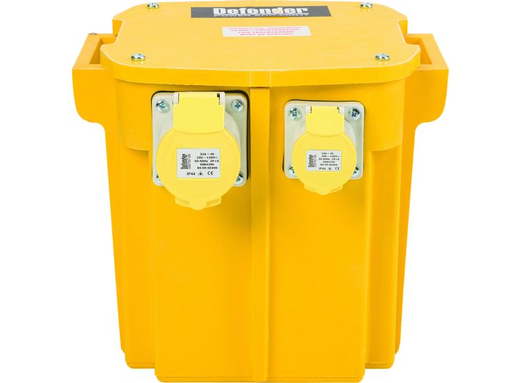 Defender 5kVA Transformer 1x 16A and 1x 32A Outlets 110V