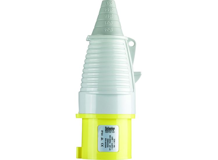 Defender 32A Plug - Yellow 110V