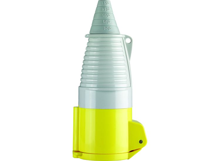 Defender 32A Coupler - Yellow 110V